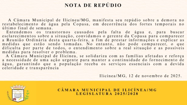 Nota de Repúdio