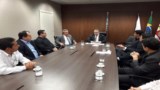 Ilicínea participa de reunião com o TJ-MG Ilicínea participa de reunião com o TJ-MG
